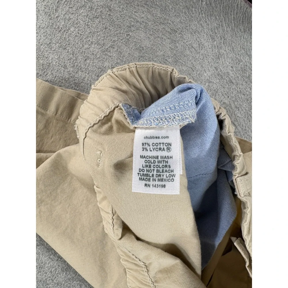 Chubbies Classic Stretch Twill Chino Shorts (Men's 2XL) Tan - 7